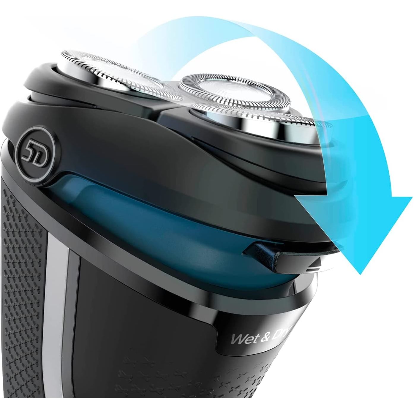 Buy Philips,Philips Series 3000 Wet or Dry Men's Electric Shaver with a 5D Pivot & Flex Heads, Shiny Blue - Gadcet.com | UK | London | Scotland | Wales| Ireland | Near Me | Cheap | Pay In 3 | Health & Beauty